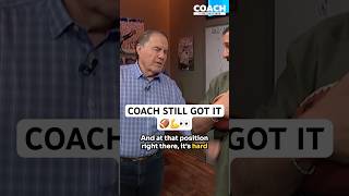 Bill Belichick shows off his skills [upl. by Auqeenwahs]