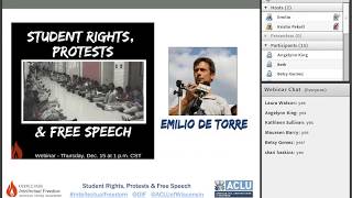 Webinar Student Rights Protests and Free Speech [upl. by Eentrok]