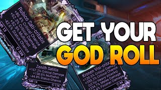 WARFRAME BEST ROLLS FOR YOUR RIVEN  GET YOUR GOD ROLL [upl. by Truitt]