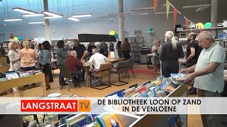 Opening van De Bibliotheek Loon op Zand in De Venloene  Langstraat TV [upl. by Attelra]