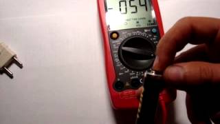 UNIT UT58A 30quot LCD Digital Multimeter  Red  Iron Gray 1 x 9V  6F22 DealExtremecom [upl. by Maury]