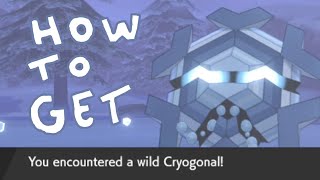 How to easily find Cryogonal in the New CROWN TUNDRA  Pokemon SwordShield DLC [upl. by Barnet]