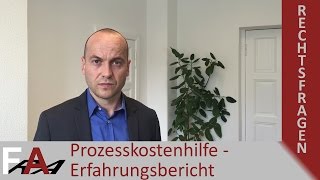 Prozesskostenhilfe  Erfahrungsbericht aus meiner Praxis  PKH und Beratungshilfe [upl. by Boaten950]