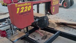 Timber King upgraded 1220 sawmill [upl. by Octavius]