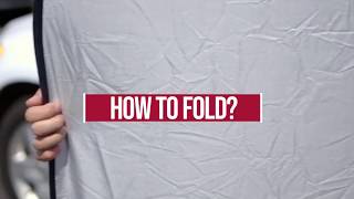 Short Video How to Fold Autoamerics Best Car Windshield Sunshade in 4 Simples Steps [upl. by Dressler]