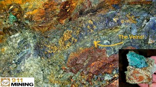 Amazing New High Grade Gold Silver amp Copper Mineral Deposit Found [upl. by Mcnamara]