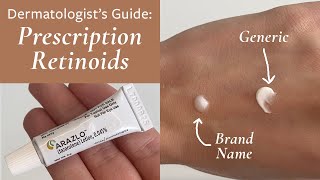 Tretinoin Adapalene How to find the Right Prescription Retinoid for Your Skin  Dr Sam Ellis [upl. by Schulman]