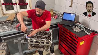 2AR Engine Head Gasket Replacement  Bolts Torque Setting Of Toyota Camry [upl. by Retsof74]