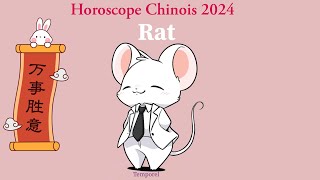 Horoscope Chinois 2024 Rat 🐭 [upl. by Nylisoj]