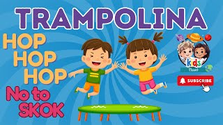 TRAMPOLINA  Piosenki dla dzieci KidsPlanet ⭐️⭐️ [upl. by Sul]