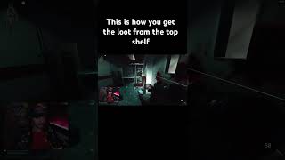 This is how you get the loot from the top shelf escapefromtarkov tarkovtips shorts fyp [upl. by Annavahs79]