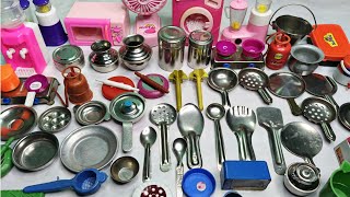 118Minutes Satisfying with Unboxing Hello Kitty Sanrio Kitchen Set Miniature ASMR Playset Kitchen [upl. by Alecia41]