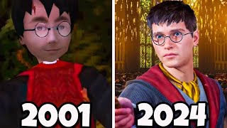 Evolution of Harry Potter Games 20012024  Harry Potter Games Evolution [upl. by Kilar]