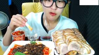 장충동 족발amp보쌈大 먹방 ♪ChocoMan mukbang Eating show [upl. by Sinnek]