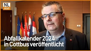 Cottbus  Neuer Abfallkalender 2024 veröffentlicht [upl. by Tuneberg912]