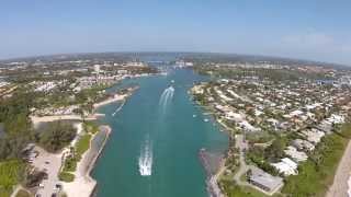 Jupiter Fl inlet  waterway amp intracoastal [upl. by Vitia]