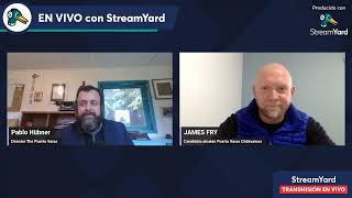 Hablemos de Puerto Varas Entrevista candidato alcalde James Fry [upl. by Aerdua]