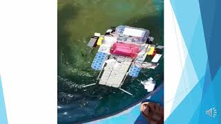 IoT product  AquaBot  IoT water waste collection robot [upl. by Marvel168]