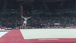 Trigg DudleyFloorSILVERMAG U18 App2024 Gymnastics British Championships [upl. by Egide]