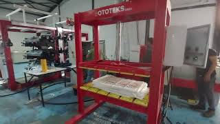 Ototeks Pp Bag Bale Press Machine Installation [upl. by Spiro]