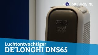 DeLonghi DNS65 Luchtontvochtiger  IFA 2018 [upl. by Cordell74]