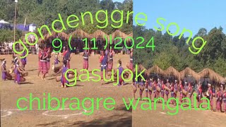 gondenggre song wangala chibragre  9  11  2024 [upl. by Ahsied747]