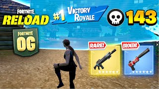 OG Fortnite Reload  High Kill Gameplay  Keyboard amp Mouse [upl. by Ymas952]