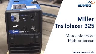 Motosoldadora Trailblazer 325 Miller Diesel  Aventacombr [upl. by Brennen]