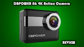 DBPOWER N6 4K Action Camera Review [upl. by Rahel]