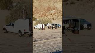 Truck Camper dirt bike camp in Ocotillo Wells [upl. by Akehsat977]