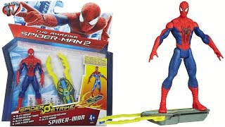 The Amazing SpiderMan 2 Blitz Board Figure Toy Review Hasbro [upl. by Ohploda]