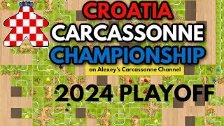 Croatia Carcassonne Championship Finals 2024 LIVE [upl. by Noni]