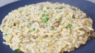 RISOTTO AI PORCINI SECCHI  FoodVlogger [upl. by Aseel]