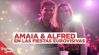 Eurovision 2018 España  Amaia amp Alfred en Londres Tel Aviv y Amsterdam [upl. by Farris]