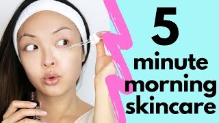 5 MINUTE Skincare Routine For Beginners [upl. by Budwig]