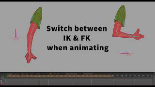 Moho pro12  Anime Studio   Switch between IK amp FK when animating [upl. by Marte593]