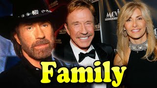 Chuck Norris Family With DaughterSon and Wife Gena OKelley 2020 [upl. by Inaniel]