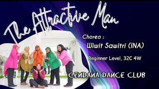 The Attractive Man  Line Dance Demo amp Count Choreo  Wiwit Sawitri INA  September 2024 [upl. by Zsolway]