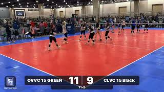 NEQ24 CLVC 15 Black vs OVVC 15 GREEN Silver Championship [upl. by Letsirk]