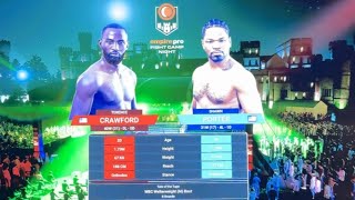 Full fight Crawford vs Porter PS5 boxing game called undisputed [upl. by Adnotal]