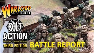 US Army Rangers v German Armoured Platoon Bolt Action 1250 points warlordgames boltaction ww2 [upl. by Jaenicke]