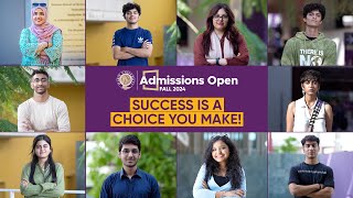 Success is Choice You Make  Habib University  HUAdmissions2024 [upl. by Hayse]