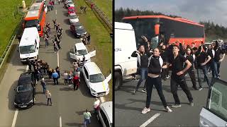 FCP A4 Flashmob Polen Autobahn [upl. by Ettezzil]