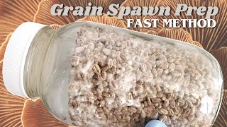 PERFECT GRAIN SPAWN FAST Quick Hot Soak Method Eliminates Burst Kernels [upl. by Hubey402]