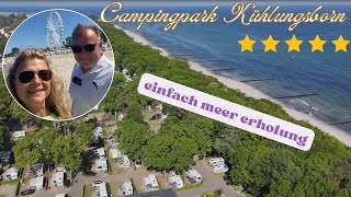 CAMPINGPARK KÜHLUNGSBORN AN DER OSTSEE  EIN PERFEKTER CAMPINGPLATZ 🏝️ [upl. by Hannah]