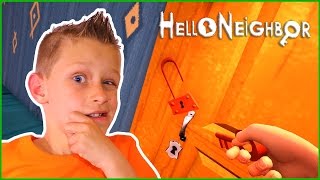 Red Key MINI GAME in Hello Neighbor [upl. by Appolonia]