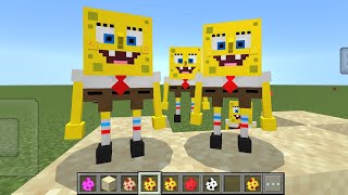 Spongebob 3d Mod Minecraft PE [upl. by Menides]