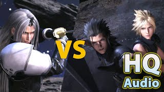 The Three SOLDIERs  Zack amp Cloud VS Sephiroth Battle Music Theme Extended FFVII Rebirth OST [upl. by Nole]