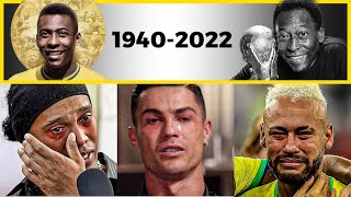 😢FOOTBALL PLAYERS REACTION TO PASSING OF PELE [upl. by Ludmilla703]