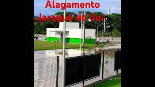 Alagamento em Jaraguá do Sul [upl. by Kcirdderf]